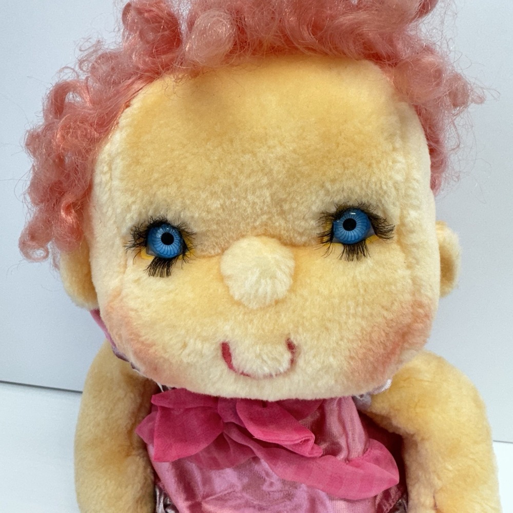 Vintage Hugga Bunch Plush Doll 17" Huggins Baby 1985 Kenner Hallmark - Picture 4 of 9